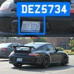 ANPR accuracy examples across plate formats